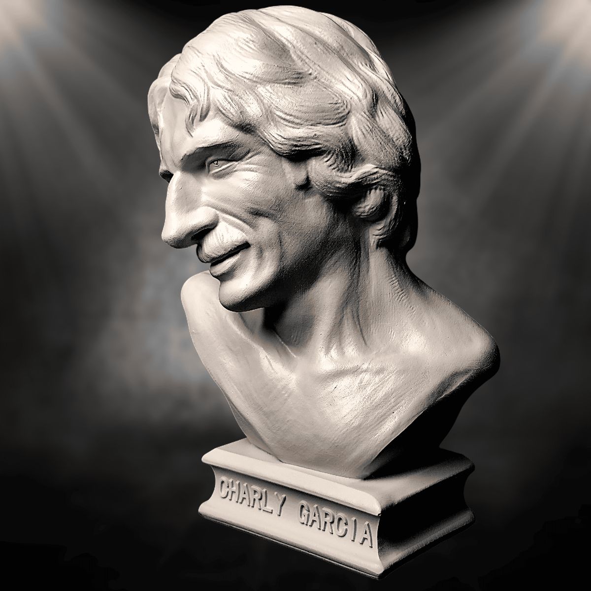 GENERICO - Busto de Charly García de 25cm de Altura