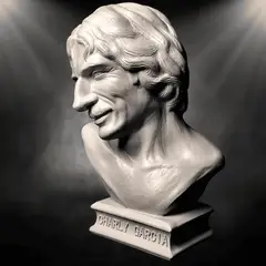 GENERICO - Busto de Charly García de 25cm de Altura