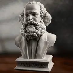 GENERICO - Busto de Karl Marx de 25cm de Altura