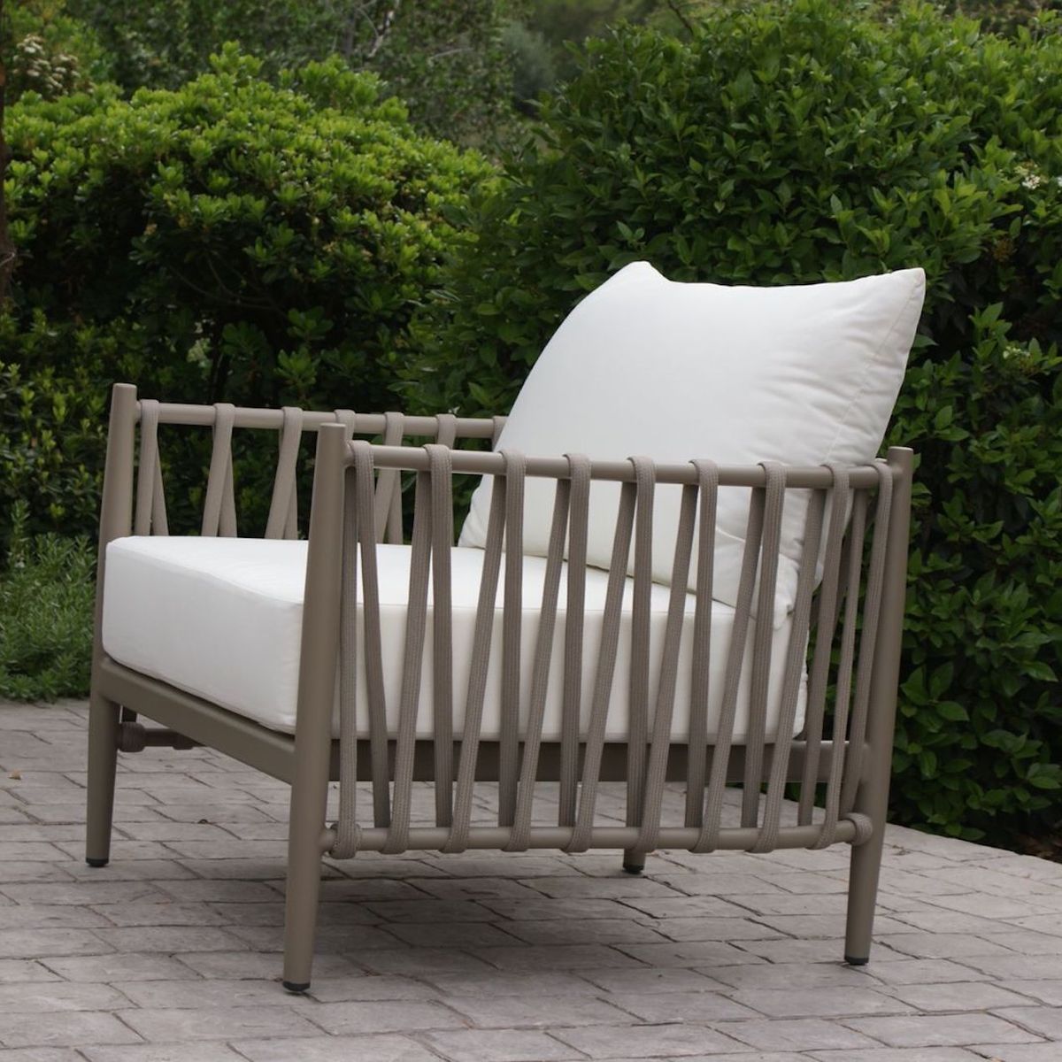 TODO TERRAZA - Set Living de Terraza Cuerda Náutica Negra Capri