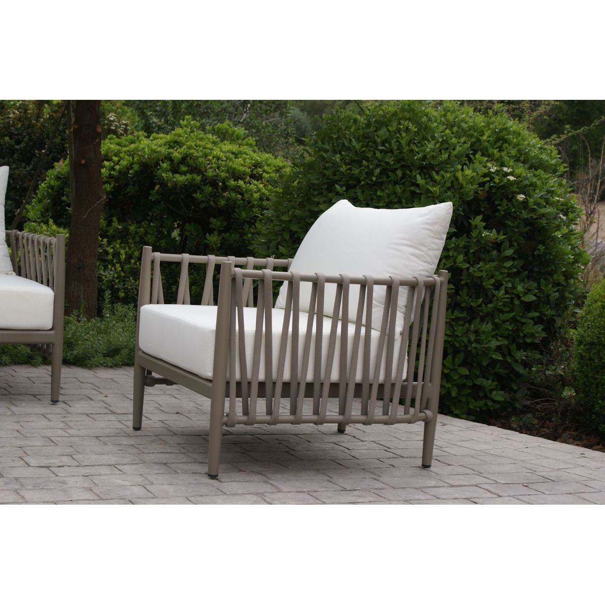 TODO TERRAZA - Set Living de Terraza Cuerda Náutica Negra Capri