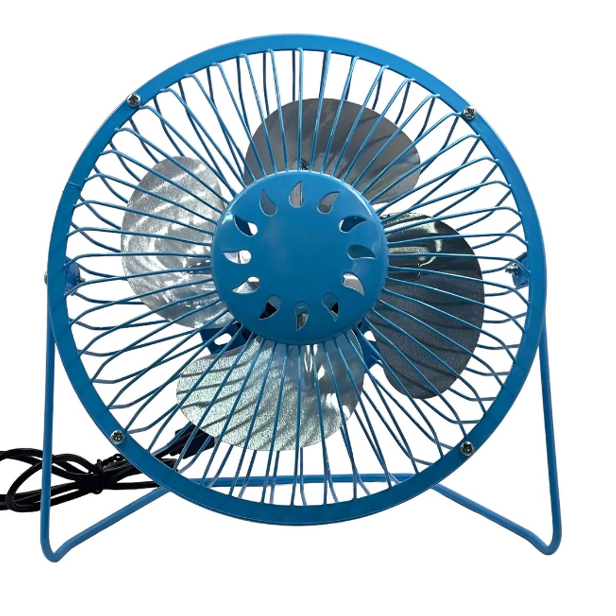 GENERICO - Mini Ventilador De Escritorio Usb Mini Fan Metálico Yr-002