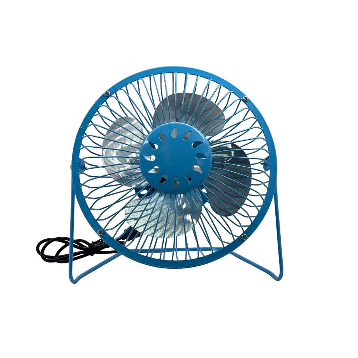 GENERICO - Mini Ventilador De Escritorio Usb Mini Fan Metálico Yr-002