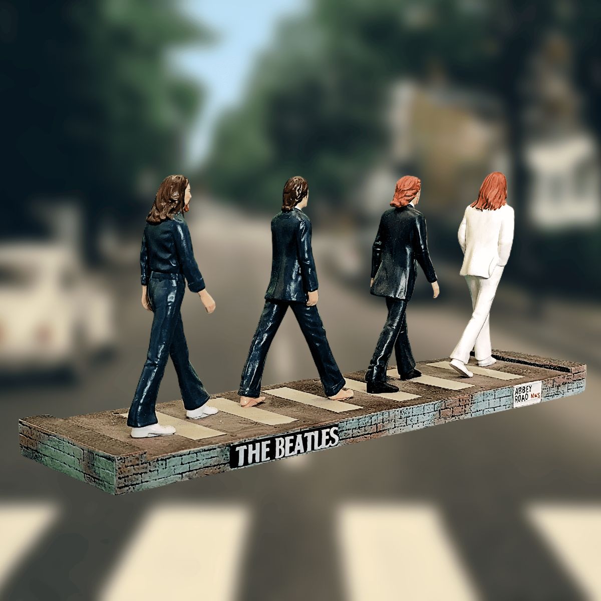 GENERICO - Figura Abbey Road de Los Beatles