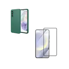 GENERICO - Carcasa Funda Mica Vidrio Para Samsung S25 Fe Verde