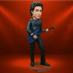 GENERICO - Figura Bobblehead de Gustavo Cerati de 20cm de Alto