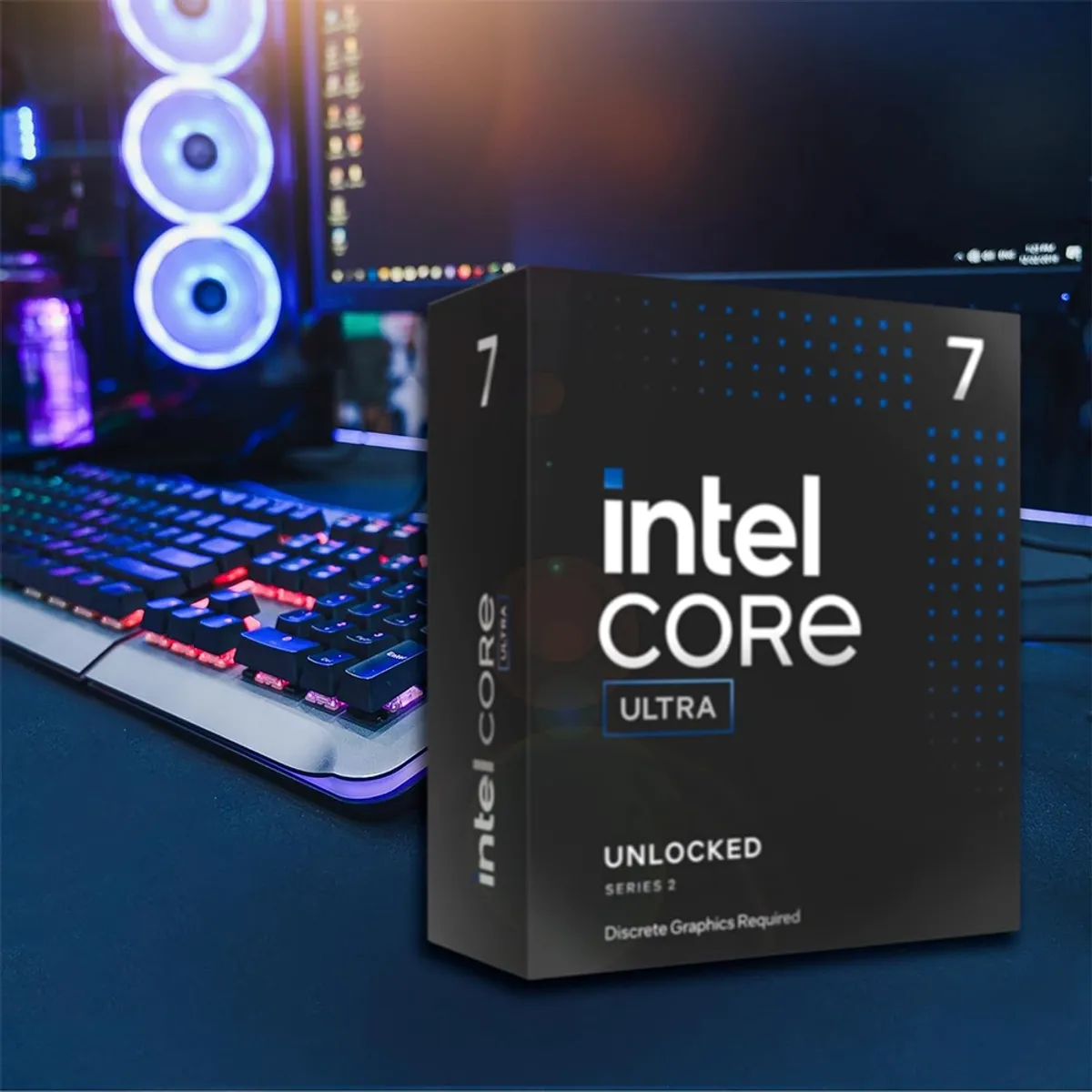 INTEL - Procesador Intel Core Ultra 7 265KF, LGA1851, 5.5GHz, 30MB Cache