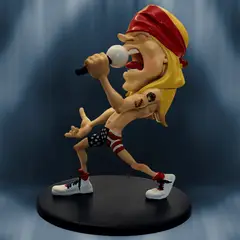 GENERICO - Figura Caricatura de Axl Rose Guns N Roses de 20cm de Alto