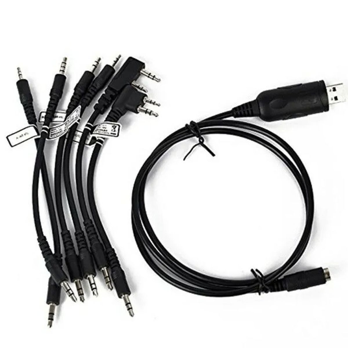 GENERICO - Cable Programacion 6 En 1 para Kenwood Icom Motorola Yaesu Hyt
