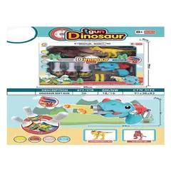 GENERICO - Caja juguete pistola bala blanda con accesorios para niños