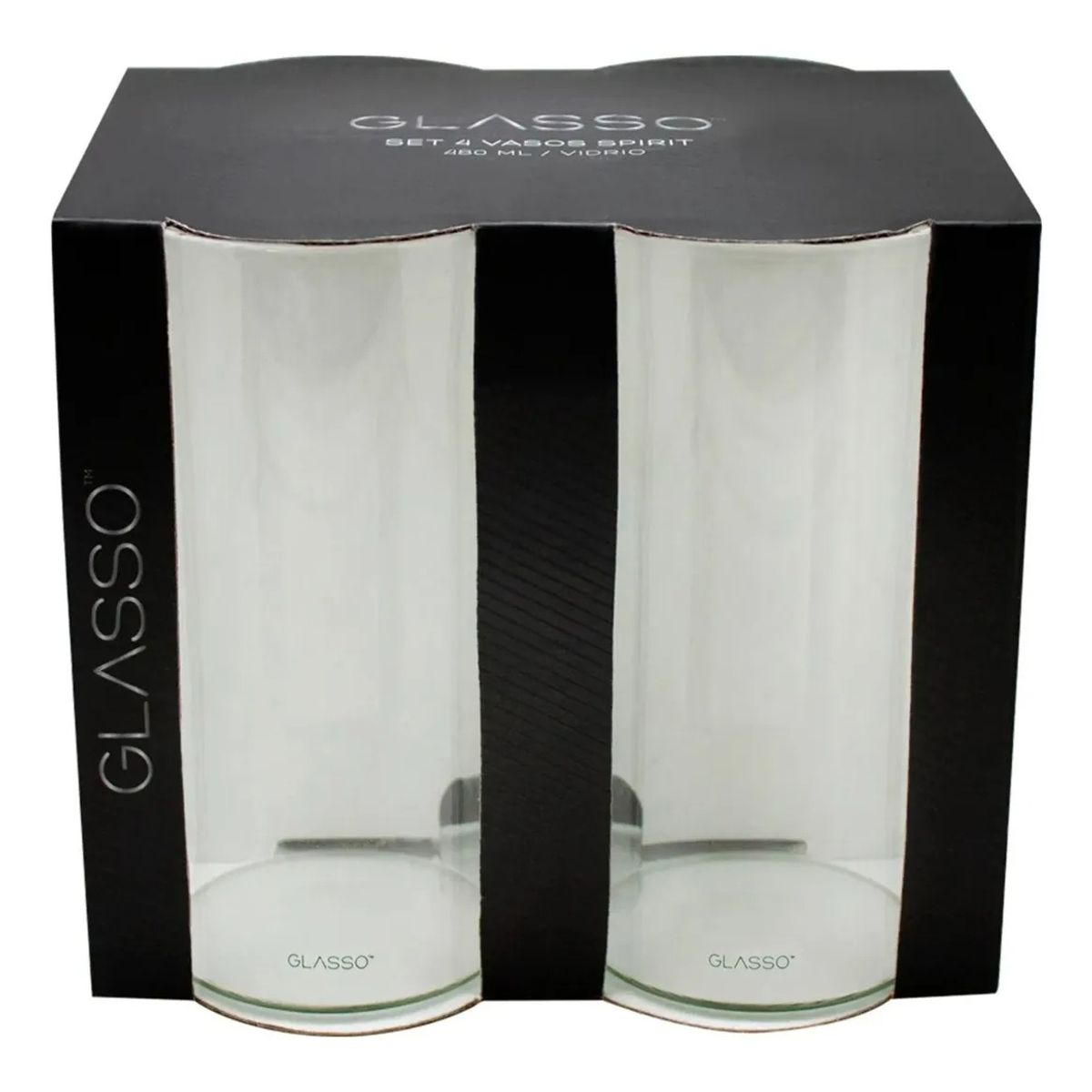 GLASSO - Set 4 Vaso Glasso Spirit 480 Ml Vidrio