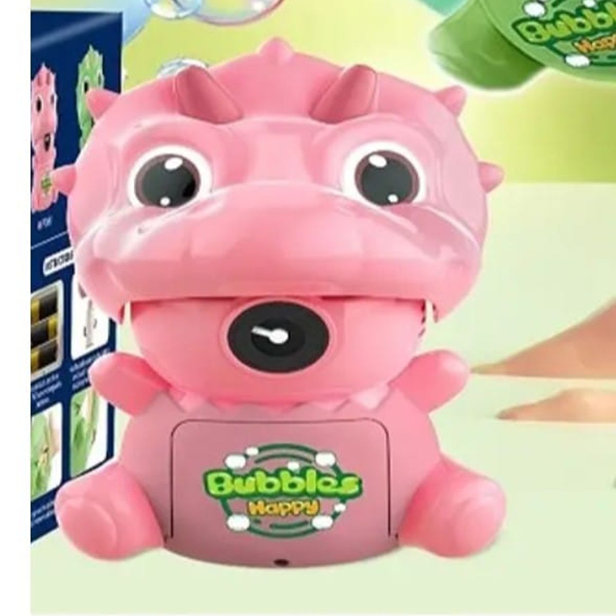 GENERICO - Burbuja dinosaurio solo rosa vienen con las pilas