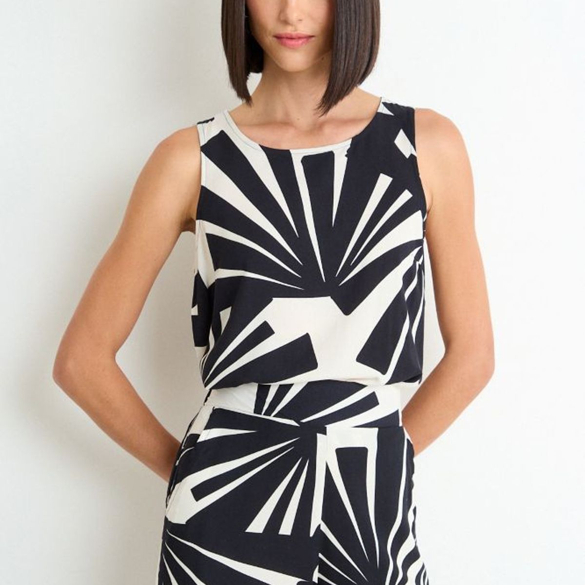 ASH - Blusa Fantasia Mujer Negro Ash