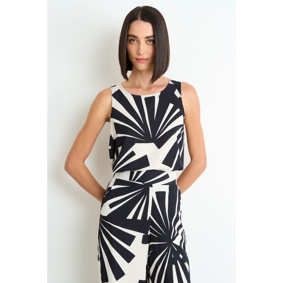 ASH - Blusa Fantasia Mujer Negro Ash