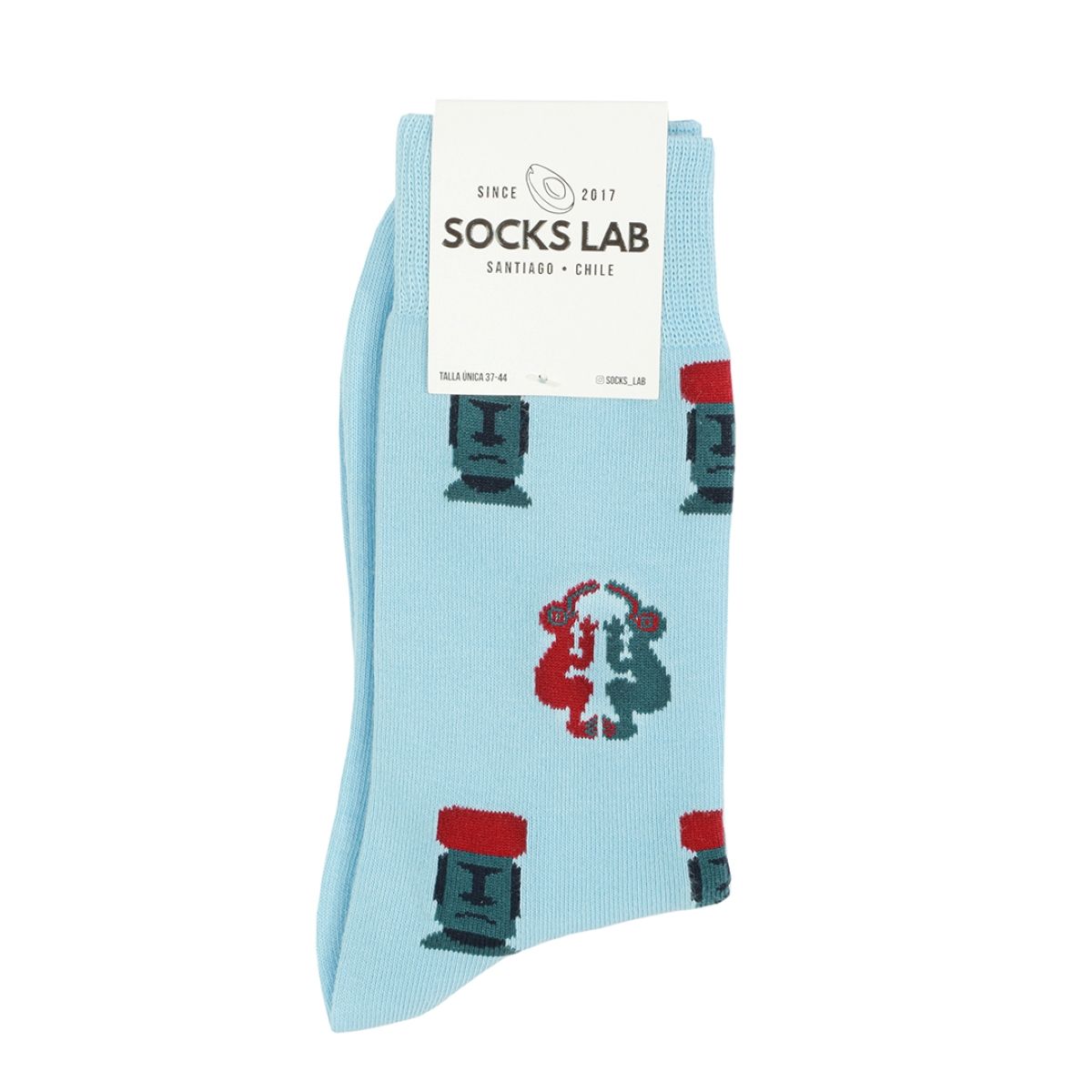 MONARCH - Calcetín Algodón Peinado Moai SocksLab