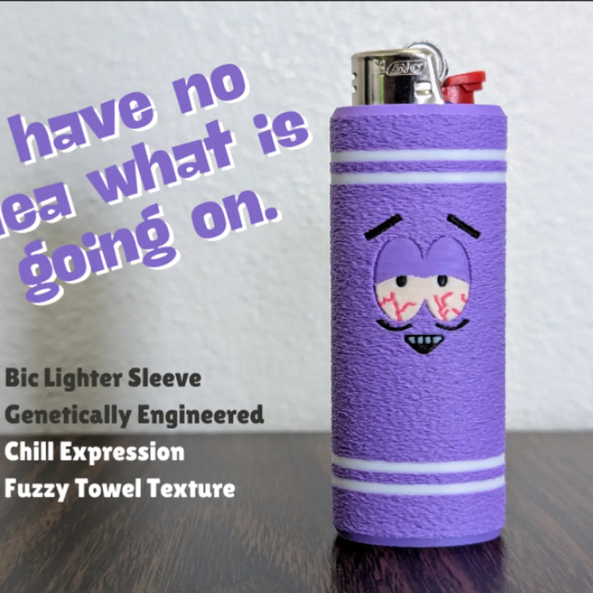 GENERICO - Funda para encendedor Bic tipo Towelie