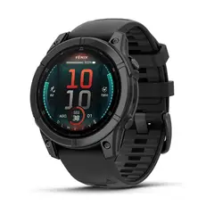 GARMIN - Fenix E,47mm,Slate Gray Steel/Black