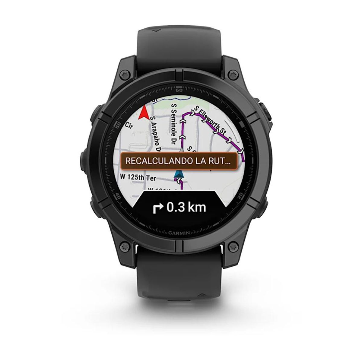 GARMIN - fenix E,47mm,Slate Gray Steel/Black