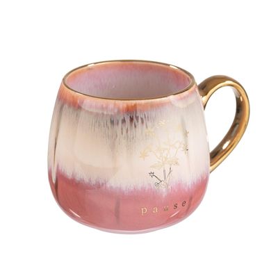 Imagen 2 del producto Taza Cerámica Pink Pause 425 ml