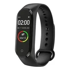 IMPORTCLICK - Reloj Inteligente Smart Band Bluetooth Negro