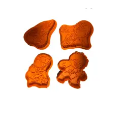 GENERICO - Cortador de Galletas - Equipo Spidey (Pack 5 )