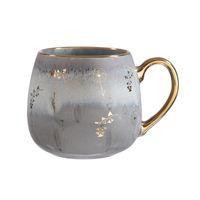 Taza Cerámica Blue Flowers 425 ml