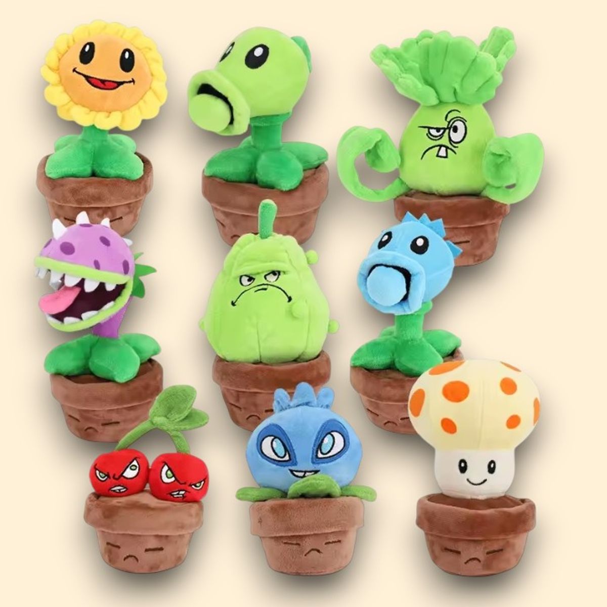 GENERICO - Peluche Plantas Vs Zombies Girasol PvZ Regalo