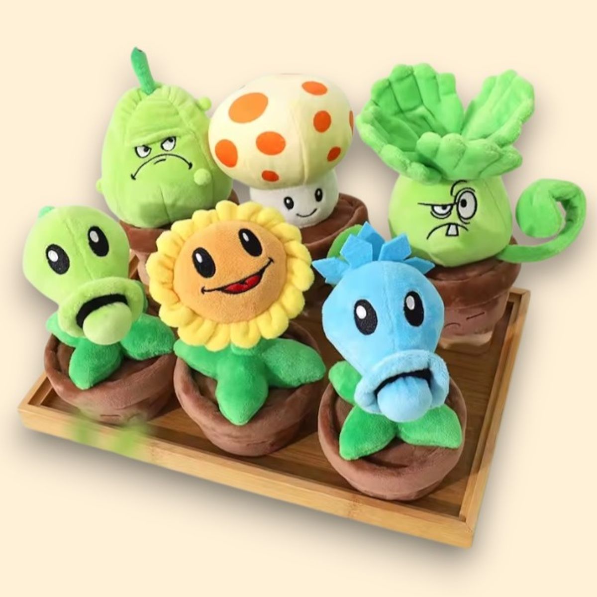GENERICO - Peluche Plantas Vs Zombies Lanzaguizantes PvZ Regalo