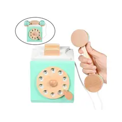 OEM - TELEFONO DE MADERA PARA Niños MONTESSOSRI
