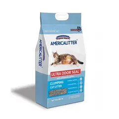 GENERICO - ARENA SANITARIA PARA GATOS AMERICALITTER ULTRA OLOR SEAL 15 KG