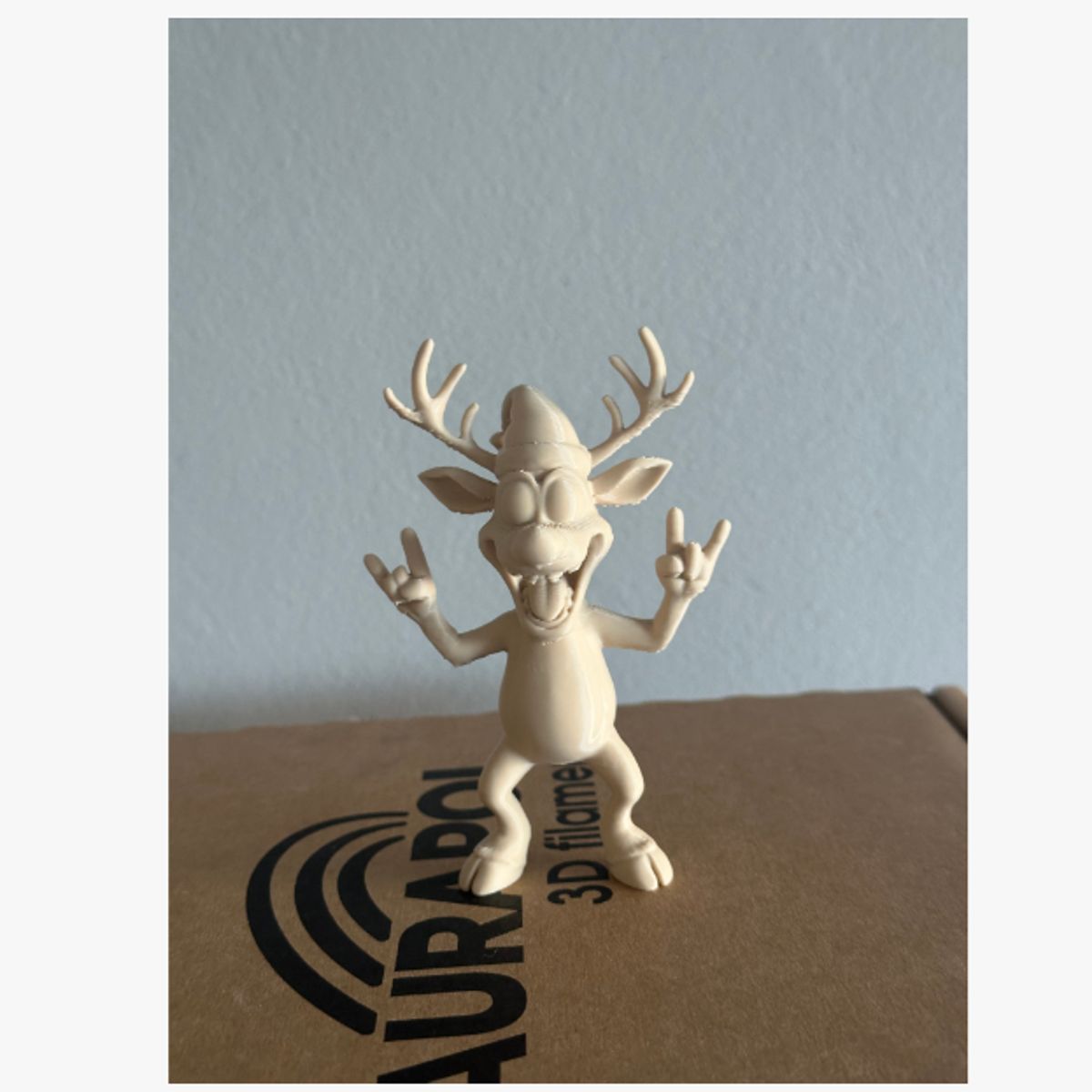 GENERICO - Reno de Navidad Loco - Figura navideña