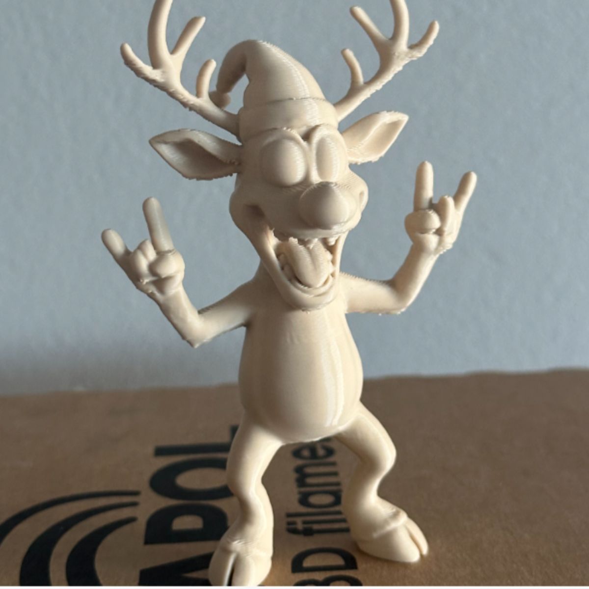 GENERICO - Reno de Navidad Loco - Figura navideña