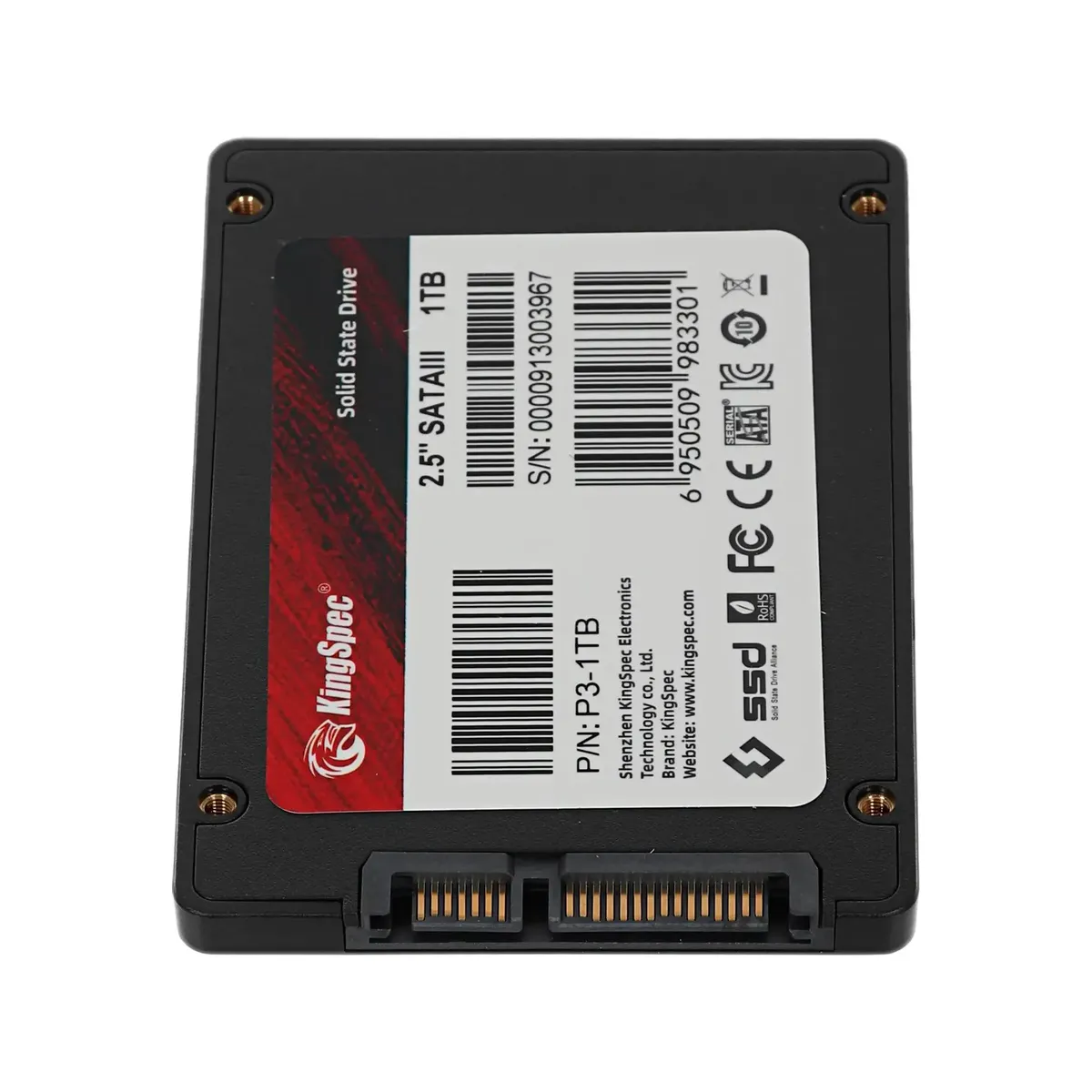 KINGSPEC - Disco sólido SSD interno KingSpec P3 1TB