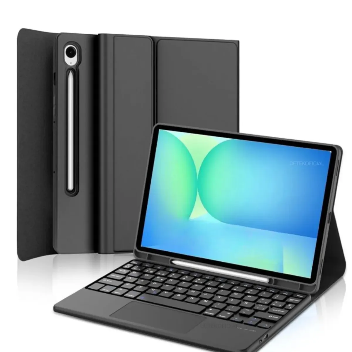 GENERICO - Funda Con Teclado Español Compatible Con Samsung S10 Lite 10.9