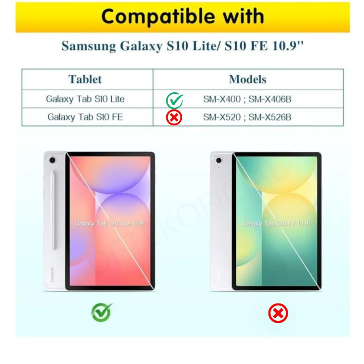 GENERICO - Funda Con Teclado Español Compatible Con Samsung S10 Lite 10.9
