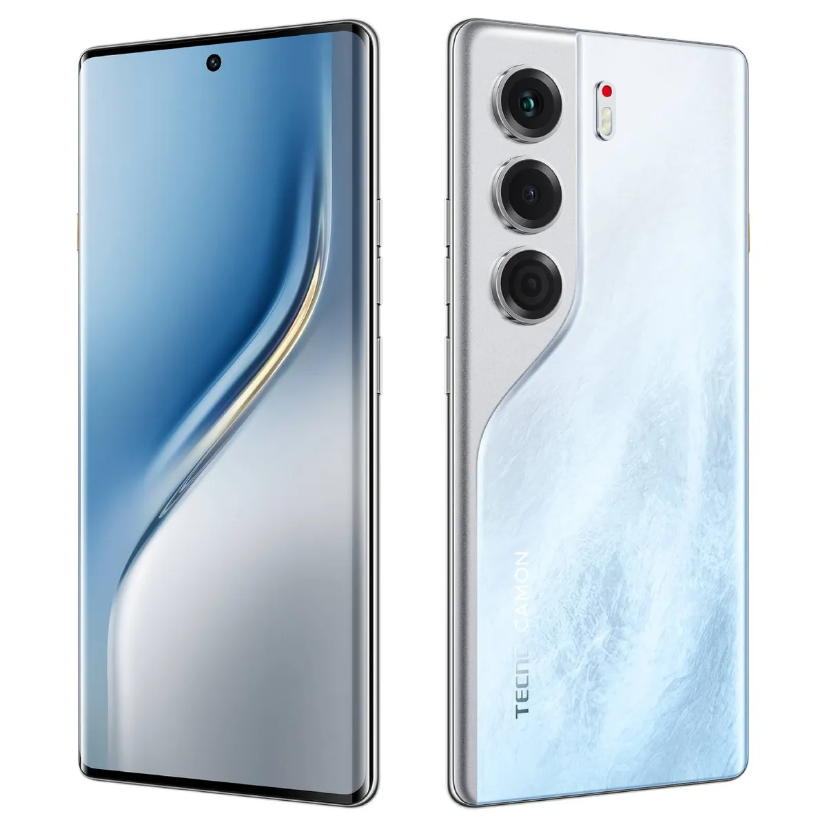 TECNO MOBILE - Celular Tecno Camon 40 Pro 5G 256GB + 8GB Glacier White