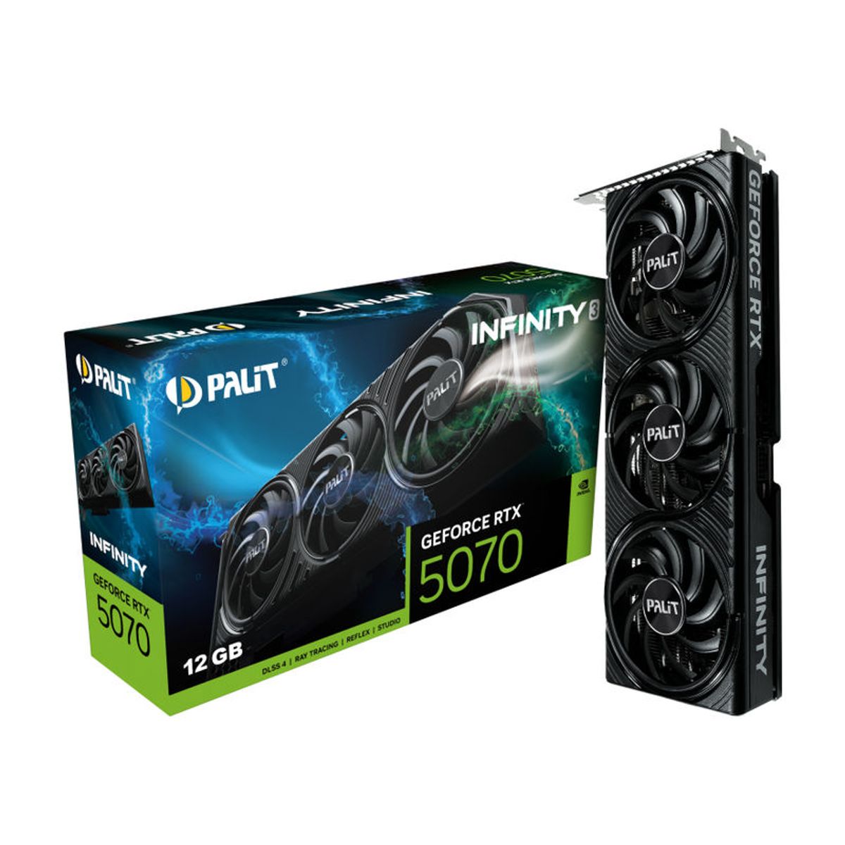 GENERICO - Palit RTX 5070 INFINITY 3 12GB GDDR7 192bit 3-DP HDMI