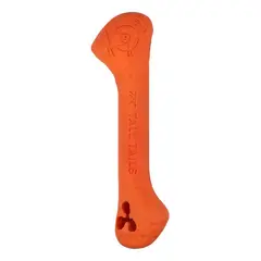 TALL TAILS - Hueso De Goma Natural Goat Juguete Para Perro M Naranja