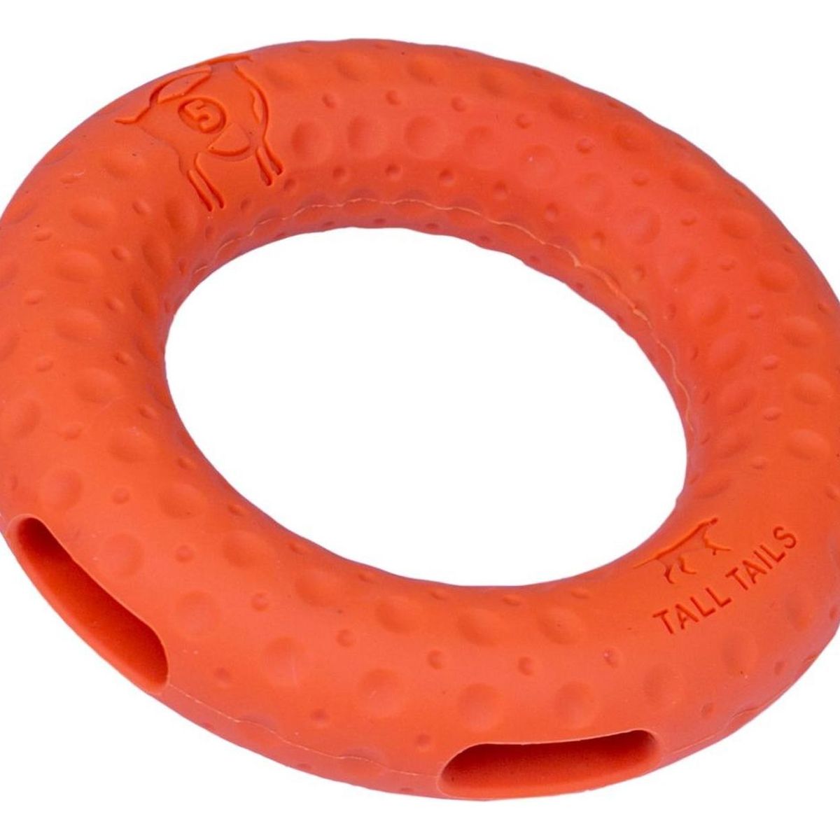 TALL TAILS - Tall Tails Aro De Goma Natural Goat Juguete Para Perro M