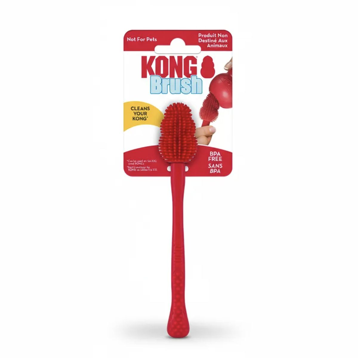 KONG - Kong Brush Cepillo De Limpieza Para Juguetes De Perros