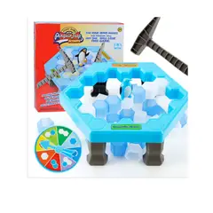 OEM - Juguete mini trampa de Pingüinos bloque de hielo montessori