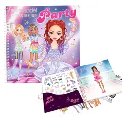 DEPESCHE - Libro para colorear + stickers - Top Model Dress me Party