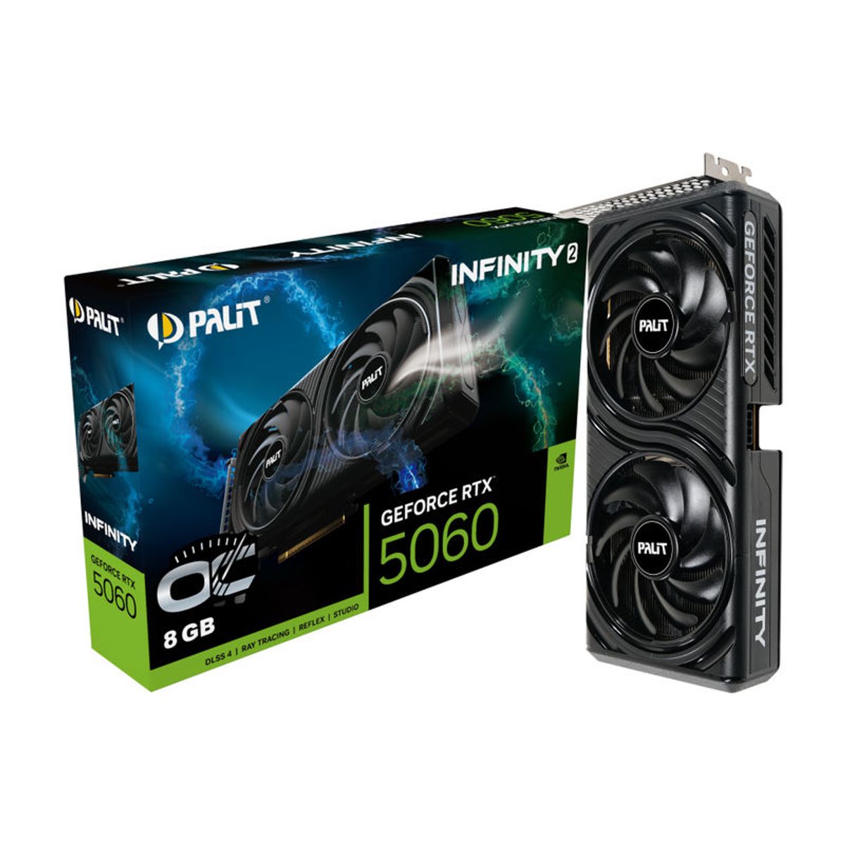 GENERICO - Palit RTX 5060 INFINITY 2 OC 8GB GDDR7 128bit 3-DP HDMI