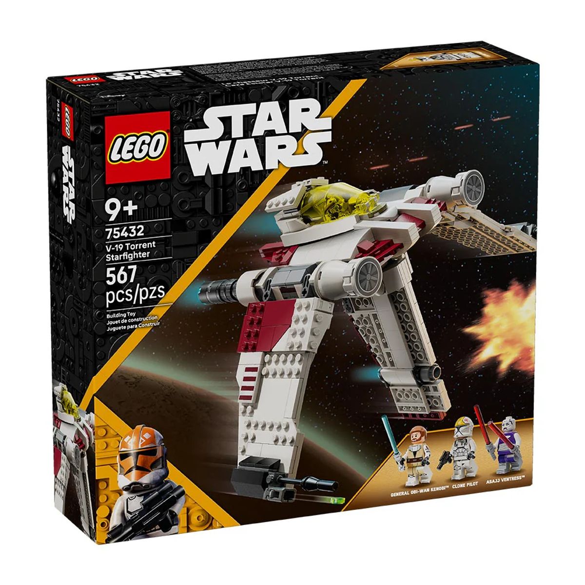 LEGO - LEGO STAR WARS TM CAZA ESTELAR V-19 TORRENT 75432