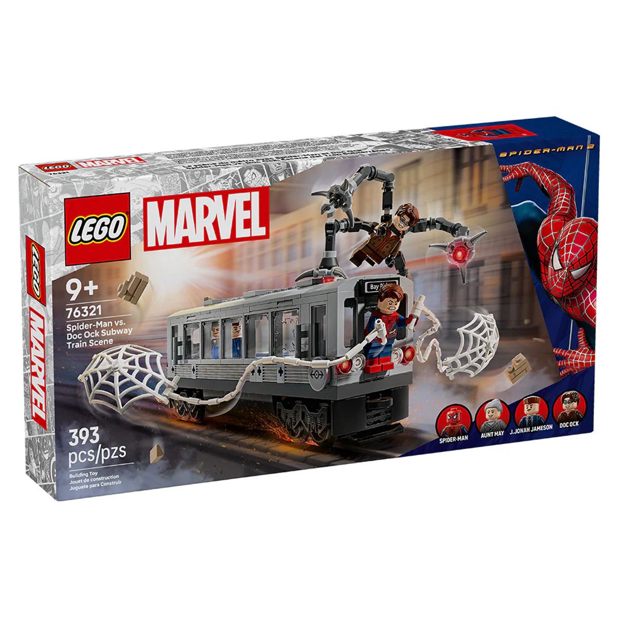 LEGO - SPIDER-MAN VS. DOC OCK: ESCENA DEL TREN SUBTERRÁNEO