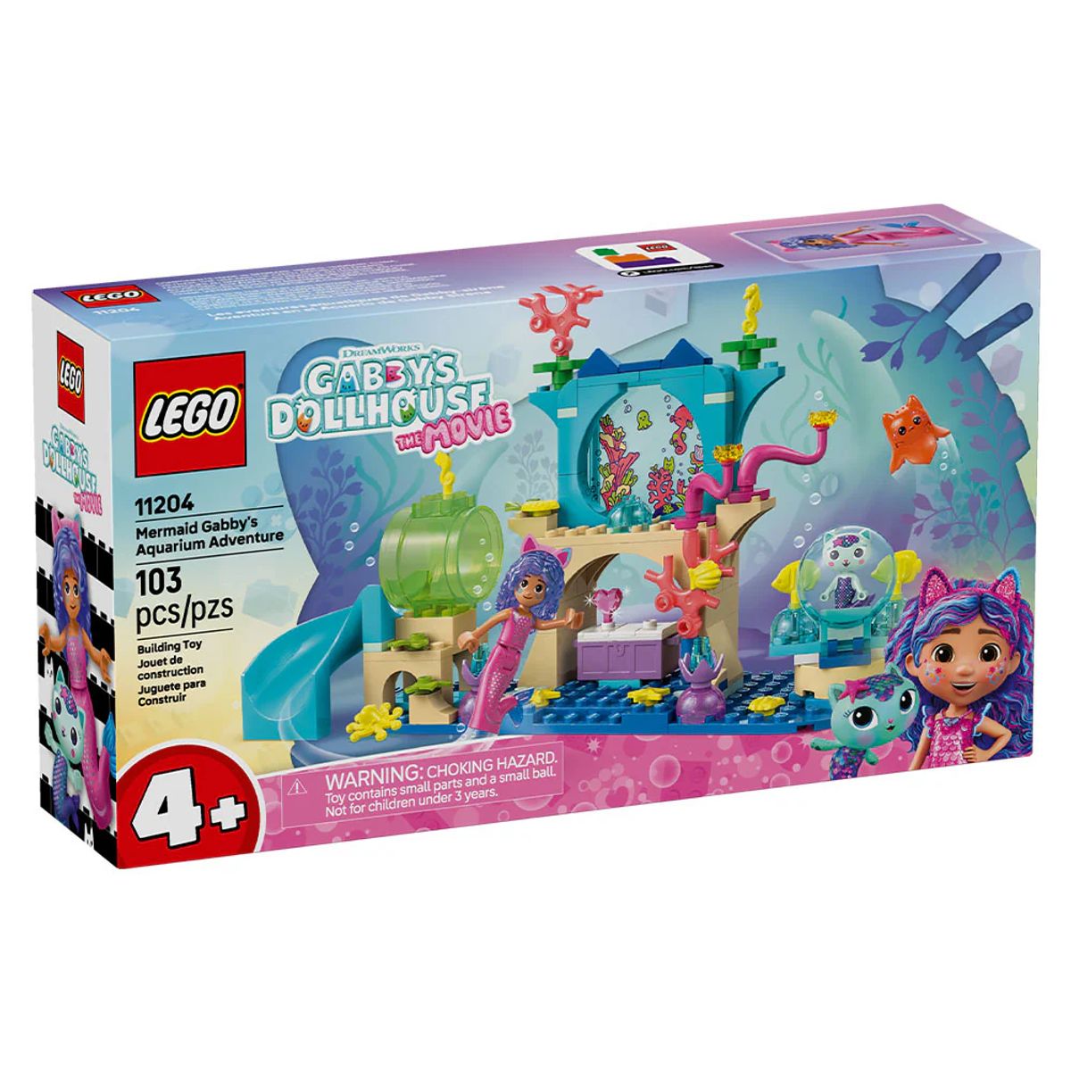 LEGO - GABBY'S DOLLHOUSE AVENTURA EN EL ACUARIO DE GABBY SIRENA
