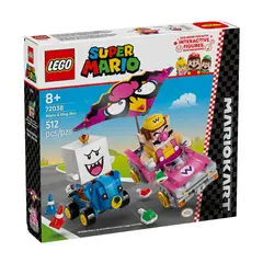 LEGO - SUPER MARIO KART MARIO KART™: WARIO Y REY BOO 72038