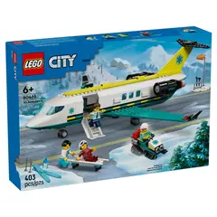 LEGO - CITY AMBULANCIA AÉREA DE EMERGENCIA 60465
