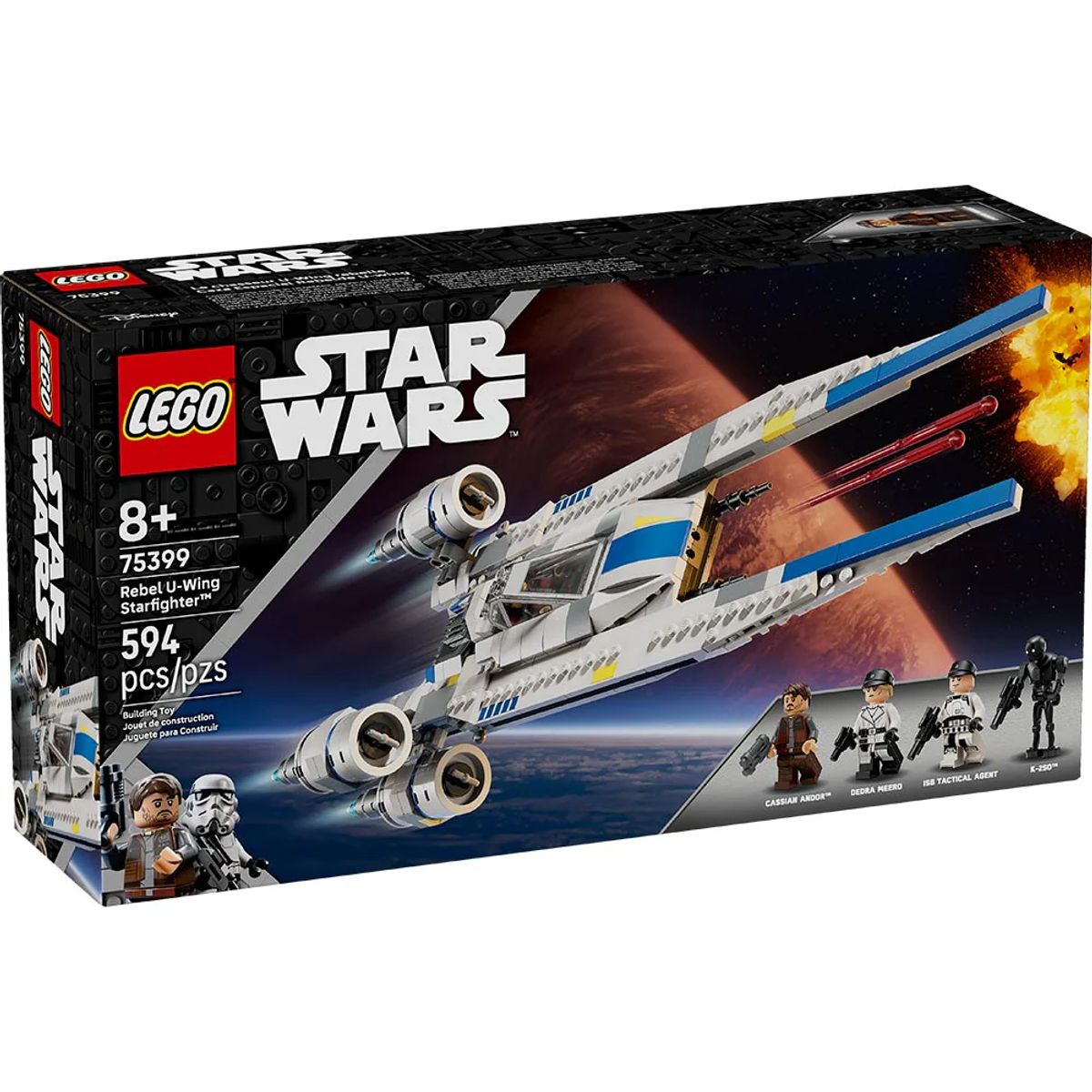 LEGO - LEGO STAR WARS TM CAZA ESPACIAL REBELDE U-WING 75399