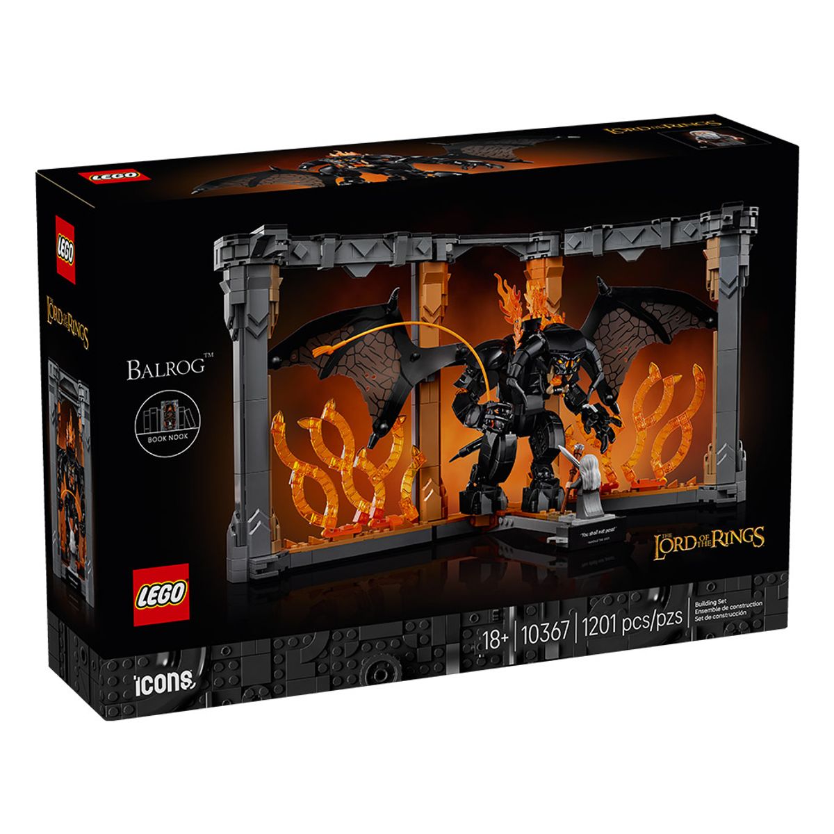 LEGO - RINCÓN ENTRE LIBROS: EL SEÑOR DE LOS ANILLOS: BALROG™